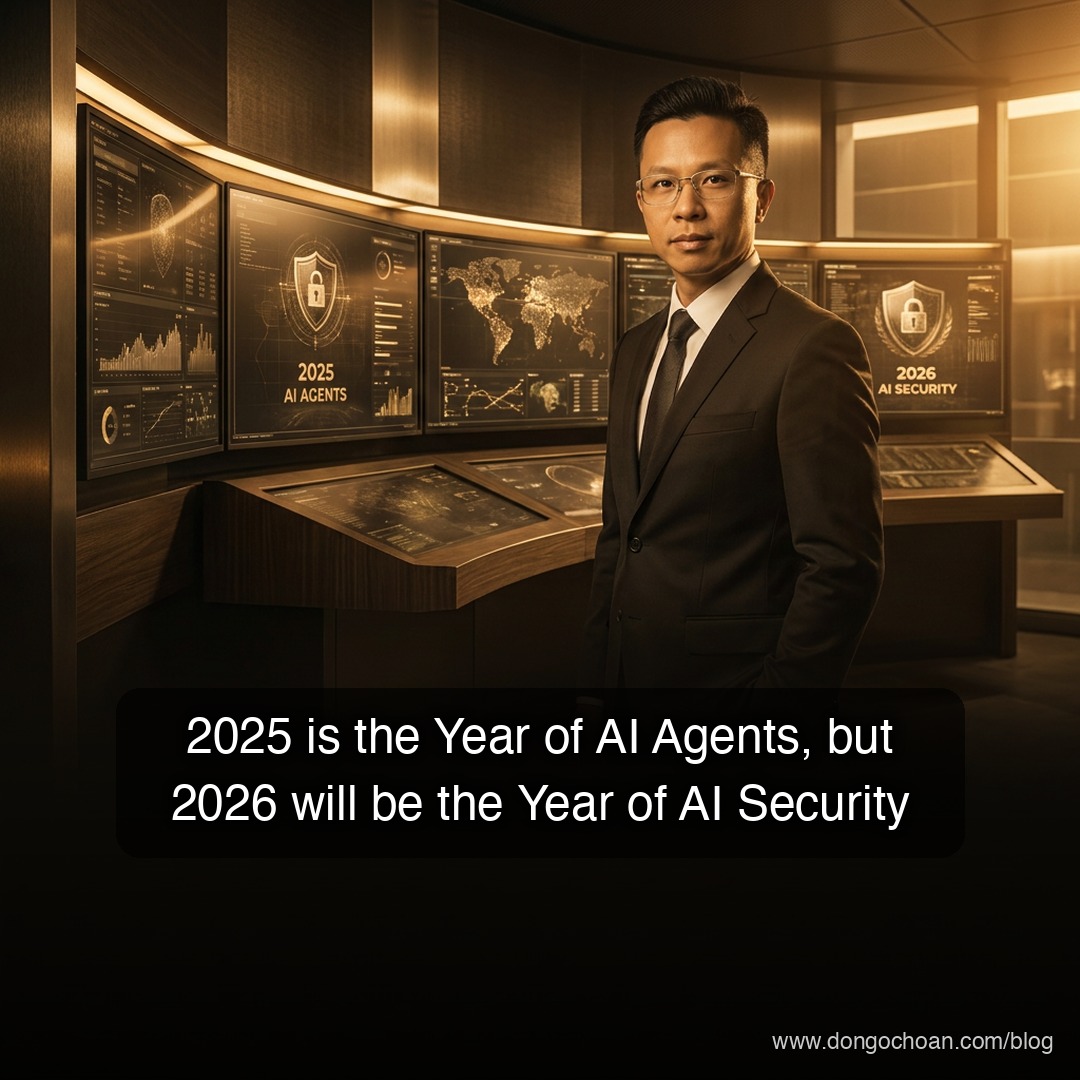 2025 Là Năm Của AI Agent, Nhưng 2026 Sẽ Là Năm Của AI Security