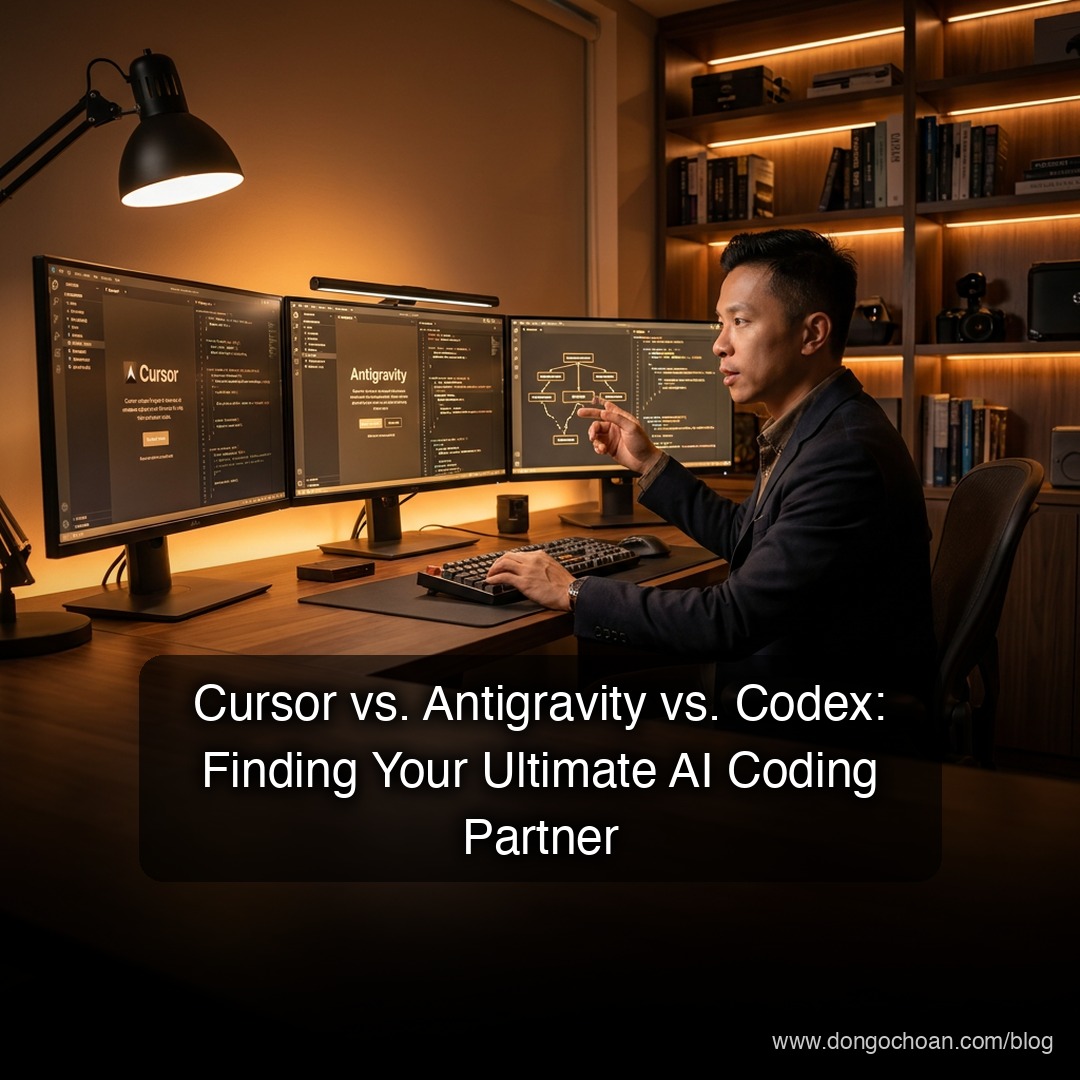 Cursor vs. Antigravity vs. Codex: Đâu Là "Cộng Sự" AI Thực Thụ Của Bạn?