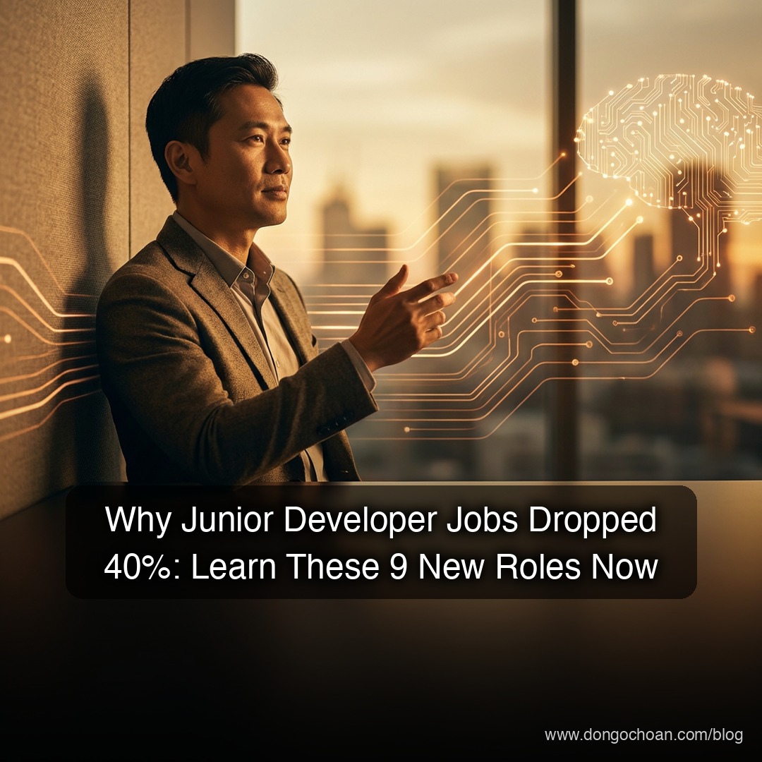 Tại Sao Công Việc Developer Junior Giảm 40%: 9 Vai Trò Mới Bạn Nên Biết Năm 2026