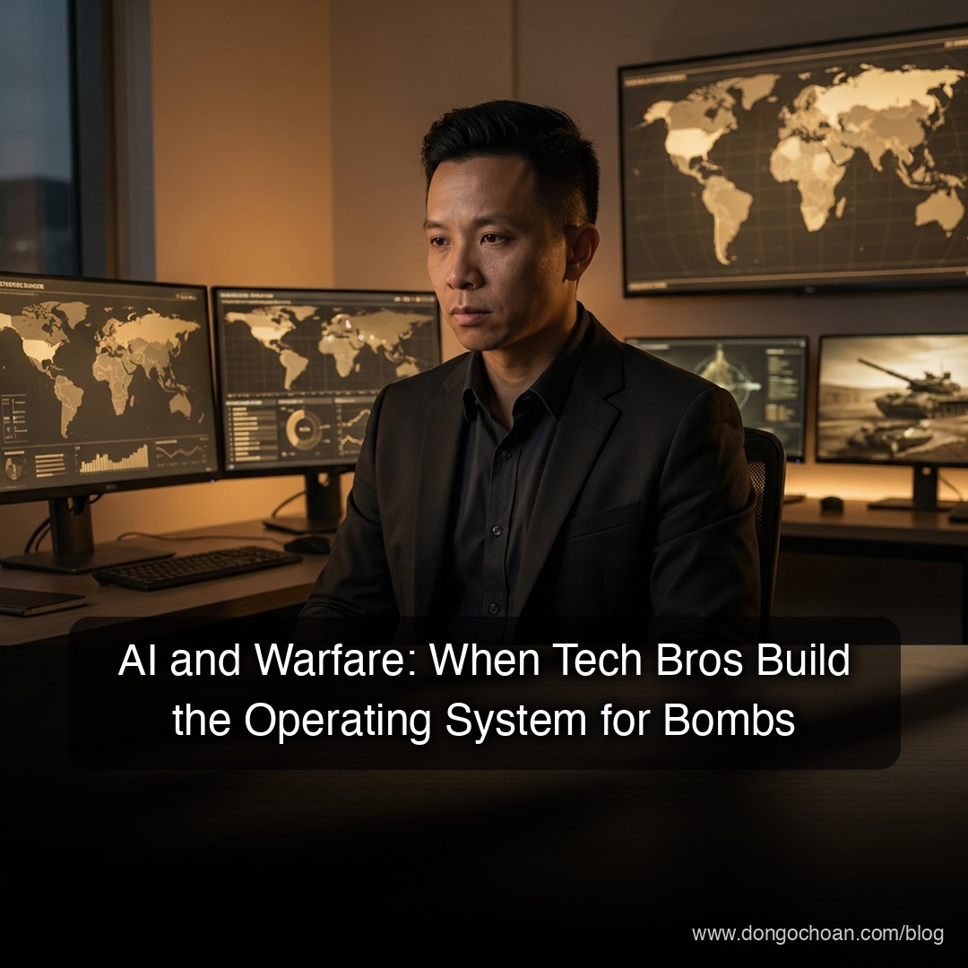 AI và Chiến Tranh: Khi "Tech Bros" Thiết Kế Hệ Điều Hành Cho Bom Đạn