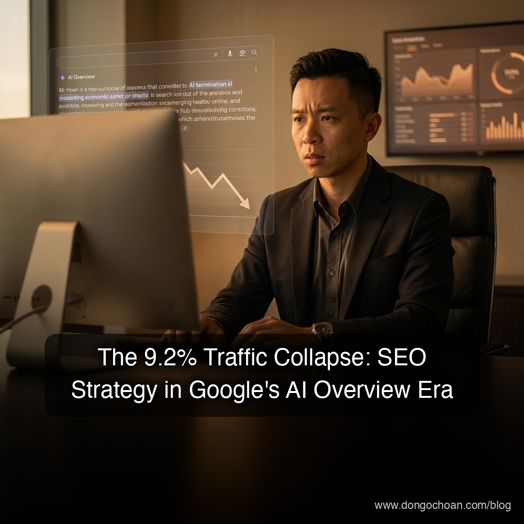 Sụt Giảm 9.2% Lưu Lượng: Chiến Lược SEO Thích Ứng Với Kỷ Nguyên AI Overview