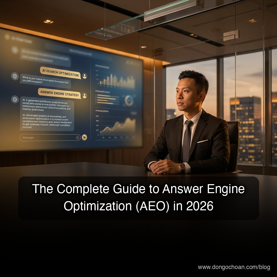 Hướng Dẫn Tối Ưu Hóa Công Cụ Trả Lời (AEO) Toàn Diện Năm 2026