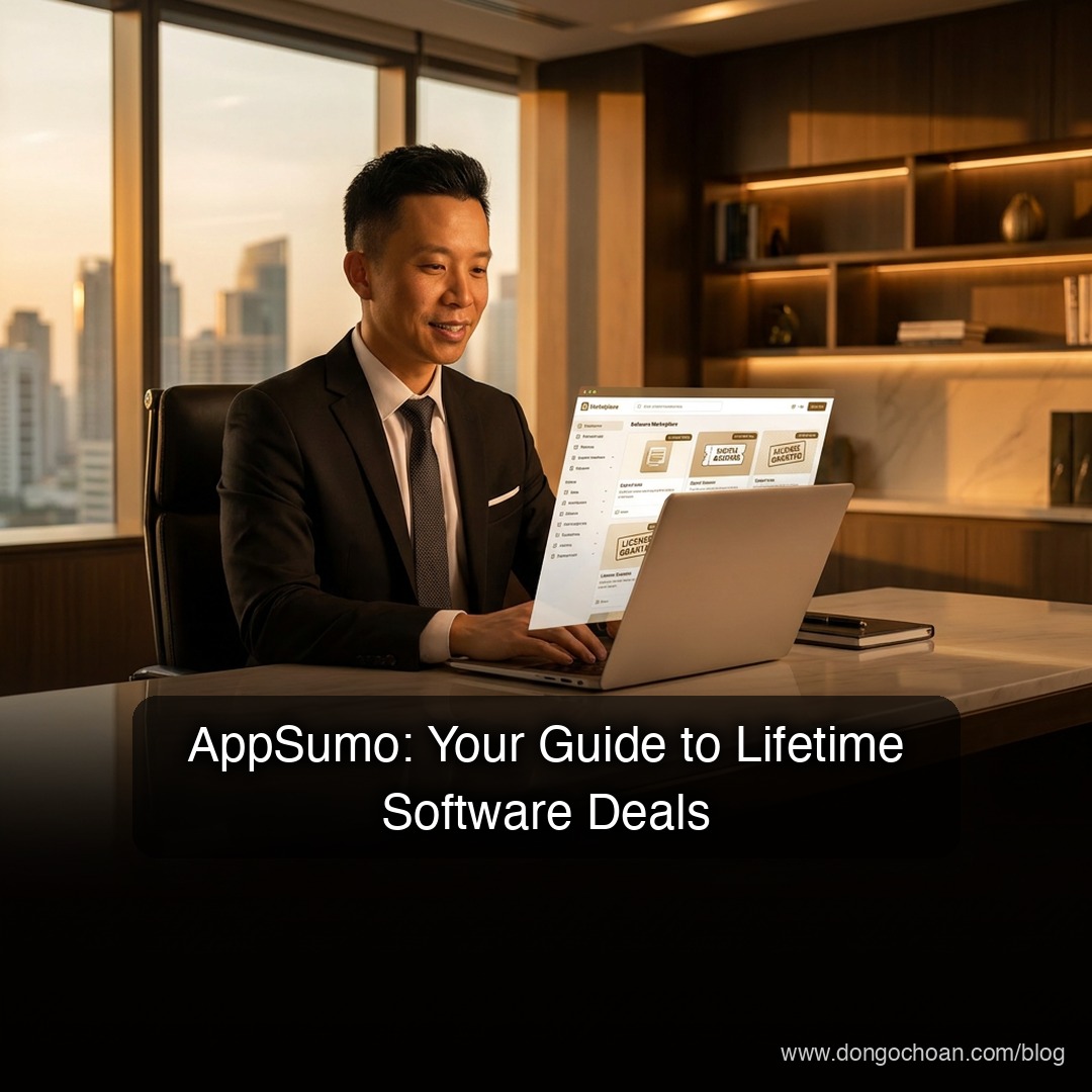 AppSumo: Hướng Dẫn Săn Deal Phần Mềm Trọn Đời