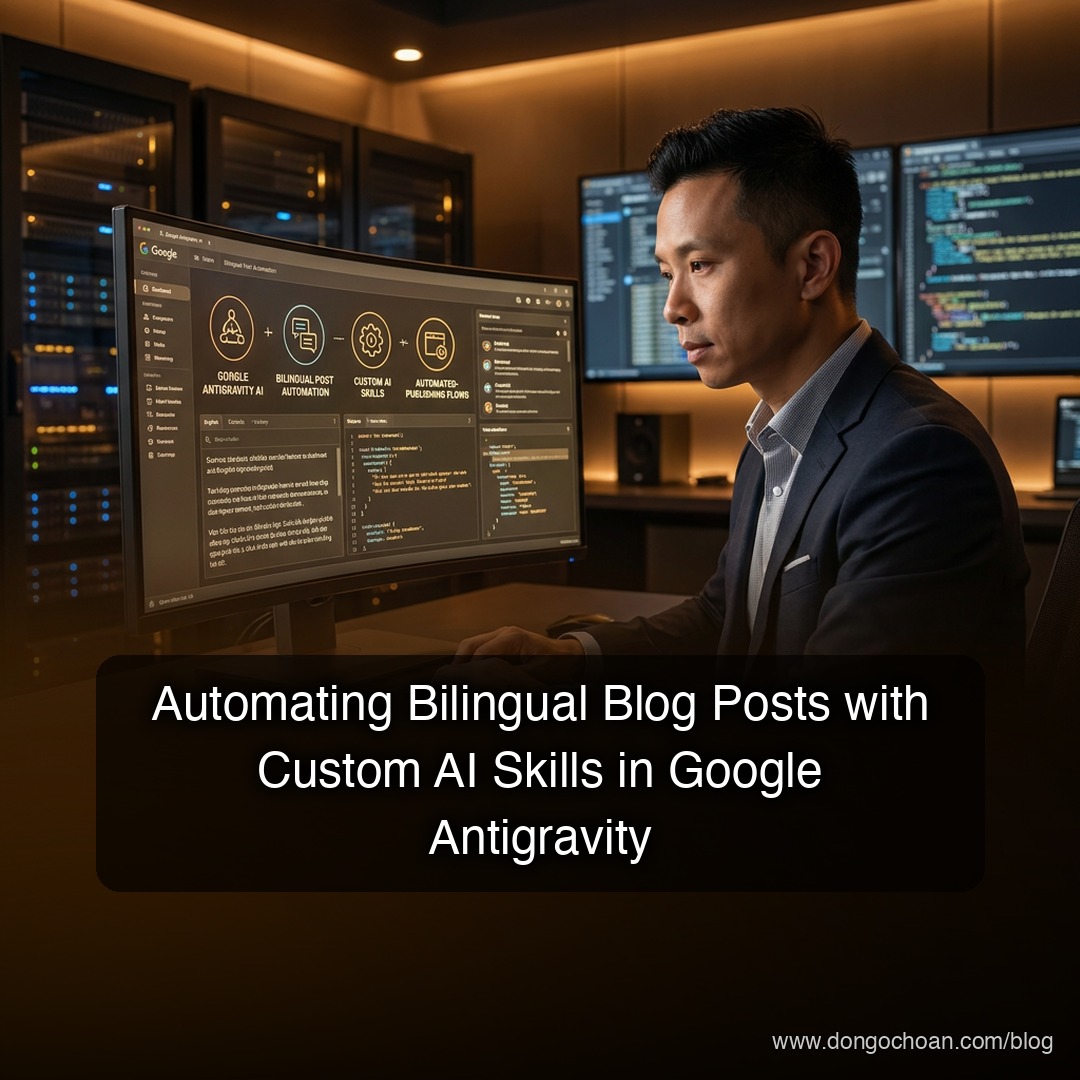Tự Động Hóa Viết Blog Song Ngữ Bằng Custom AI Skills trong Google Antigravity