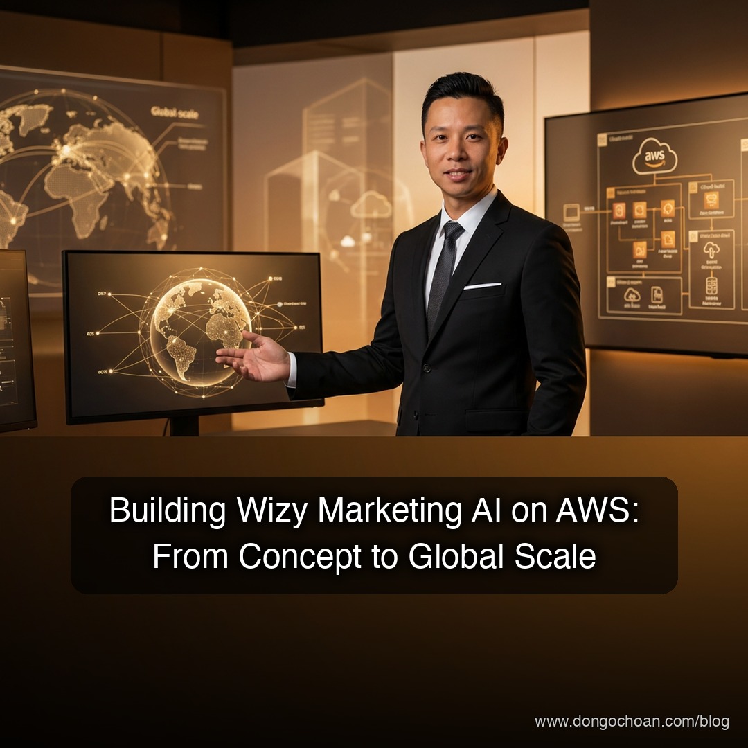 Xây dựng Wizy Marketing AI trên AWS: Từ Ý Tưởng Đến Hệ Thống Toàn Cầu