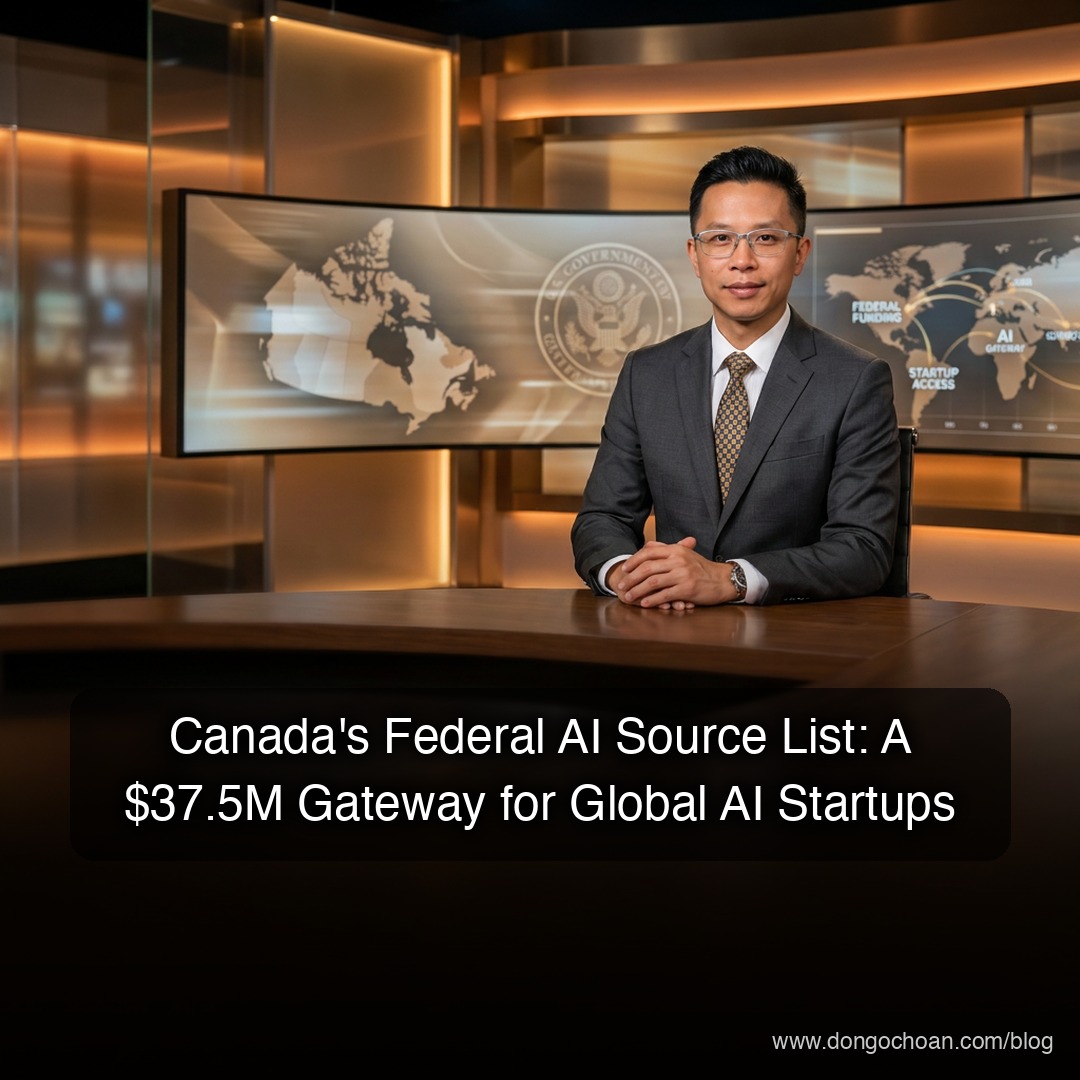Canada's Federal AI Source List: Một "Cánh Cửa" 37,5 Triệu Đô Cho Các Startup AI Toàn Cầu