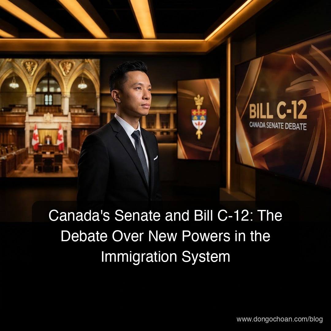 Thượng Viện Canada và Dự Luật C-12: Cuộc Tranh Luận Về Quyền Hạn Mới Trong Hệ Thống Nhập Cư