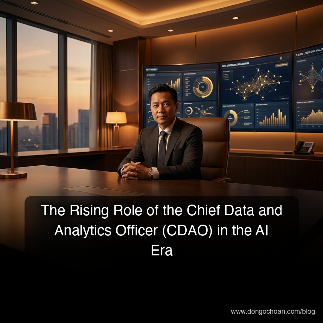 Vai Trò Ngày Càng Tăng của Chief Data and Analytics Officer (CDAO) Trong Kỷ Nguyên AI