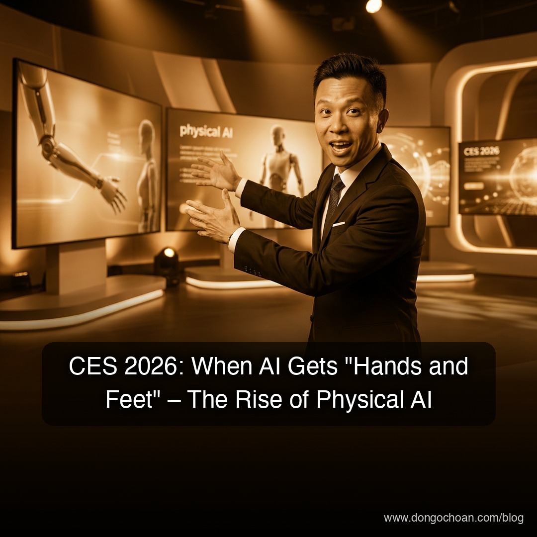 CES 2026: Khi AI có "Tay Chân" và Kỷ Nguyên Physical AI
