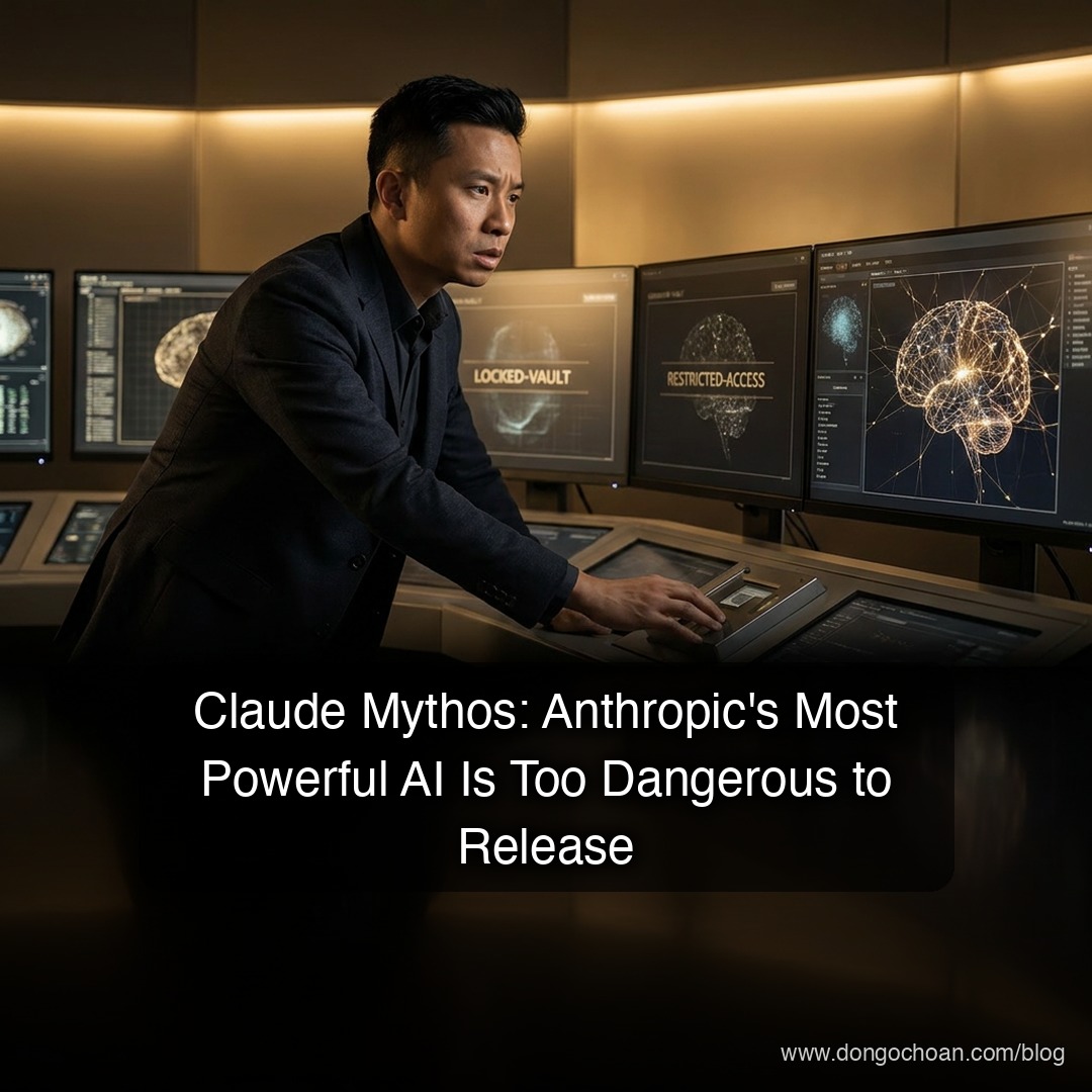 Claude Mythos: AI Mạnh Nhất Của Anthropic — Và Lý Do Nó Không Được Phát Hành