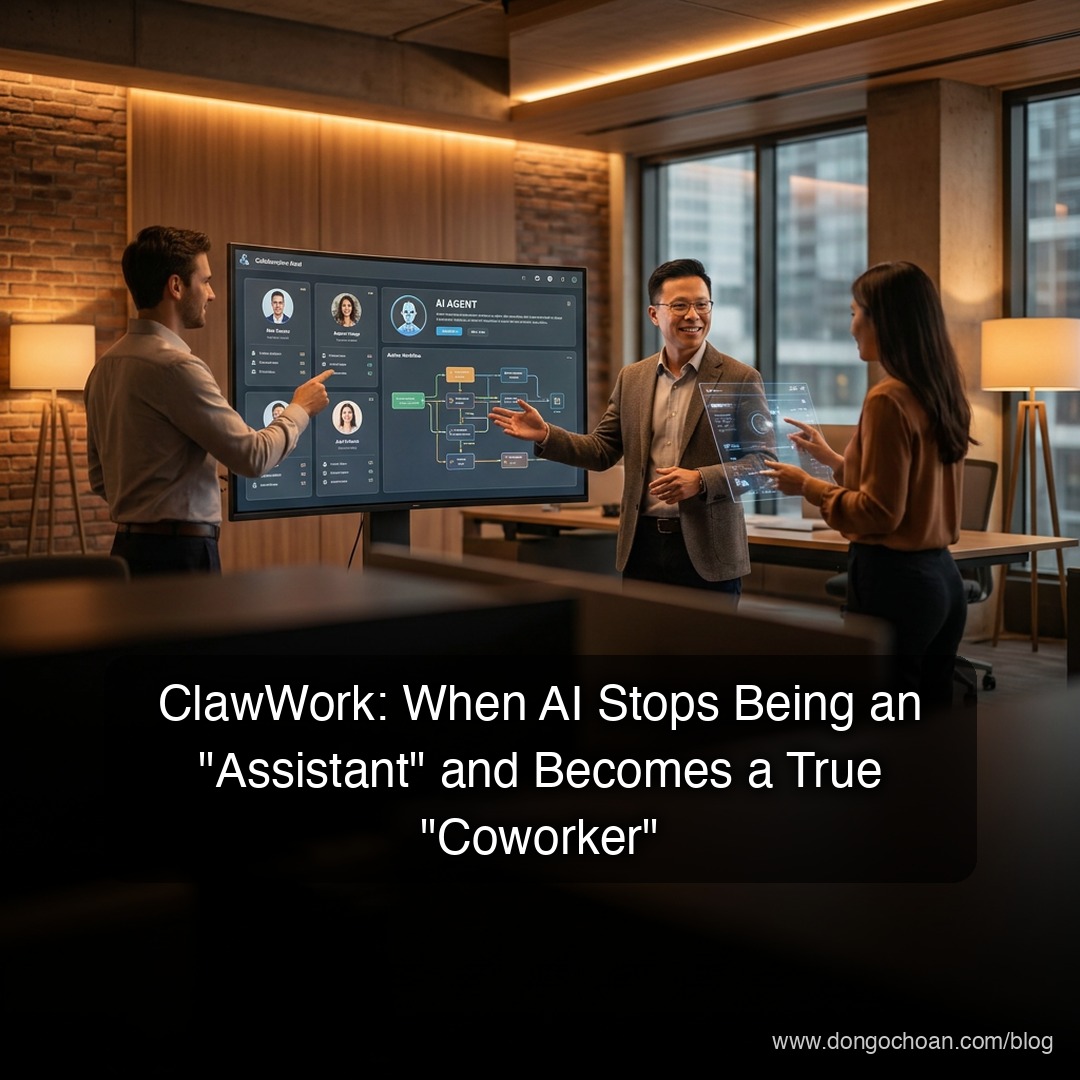 ClawWork: Khi AI không còn là "Trợ lý" mà trở thành "Đồng nghiệp" thực thụ