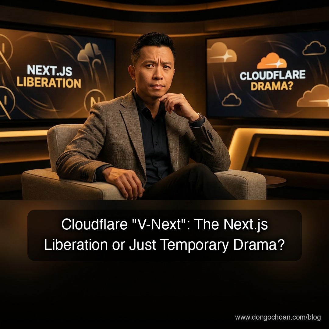 Cloudflare "V-Next" - Cuộc giải phóng cho Next.js hay chỉ là "Drama" nhất thời?