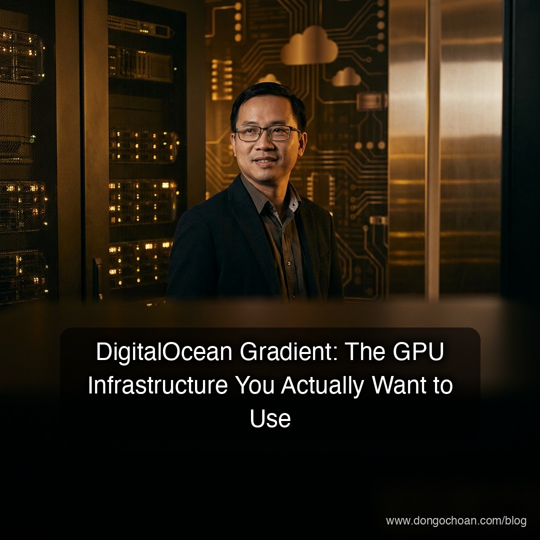 DigitalOcean Gradient: Cơ Sở Hạ Tầng GPU Mà Bạn Thực Sự Muốn Dùng