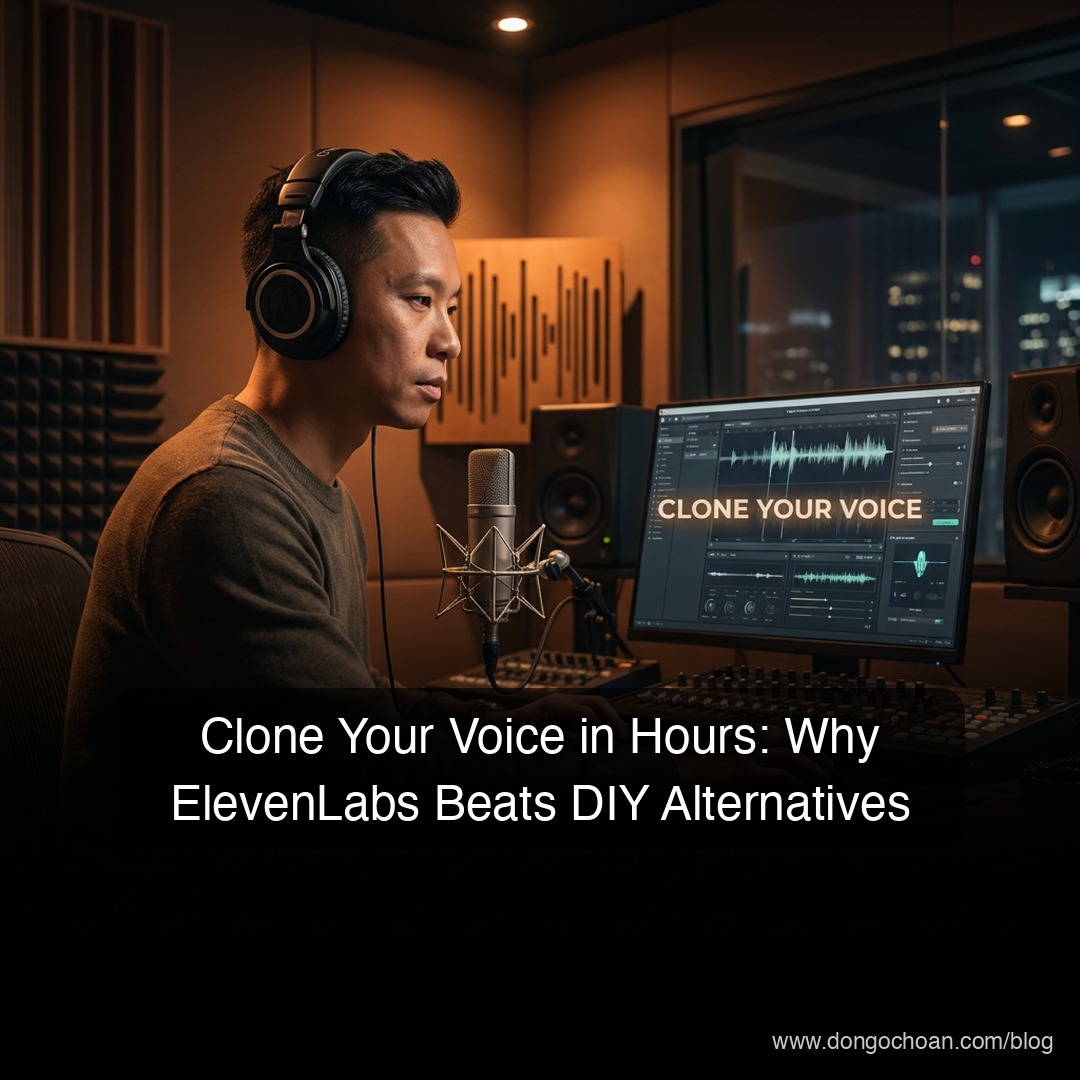 Clone Giọng Nói Của Bạn Trong Vài Giờ: Tại Sao ElevenLabs Tốt Nhất