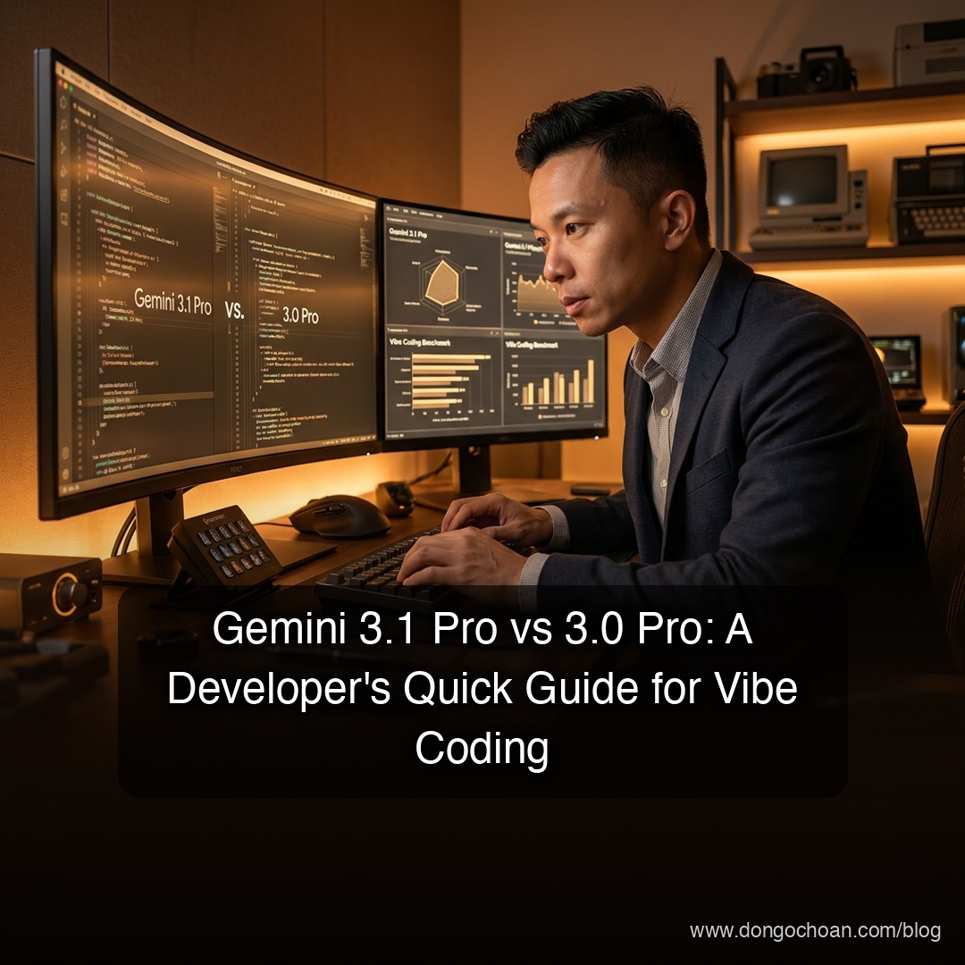 Gemini 3.1 Pro vs 3.0 Pro: Hướng Dẫn Nhanh Cho Dân Vibe Coding