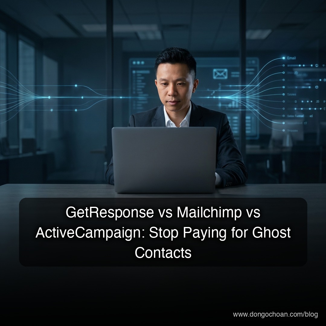GetResponse vs Mailchimp vs ActiveCampaign: Ngừng trả tiền cho những "khách hàng ma"
