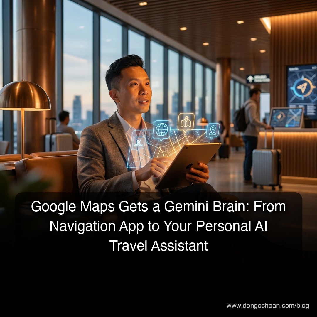 Google Maps Có "Não" Gemini: Từ Bản Đồ Thành Trợ Lý "Hỏi Gì Đáp Nấy"