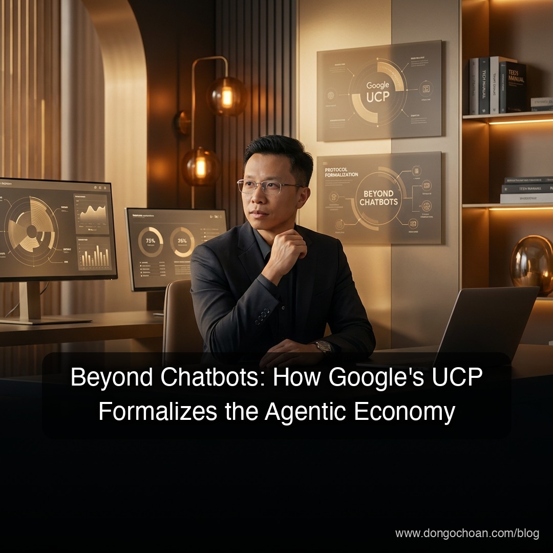 Vượt Ra Ngoài Chatbot: Cách UCP Của Google Chính Thức Hóa Nền Kinh Tế Tác Tử