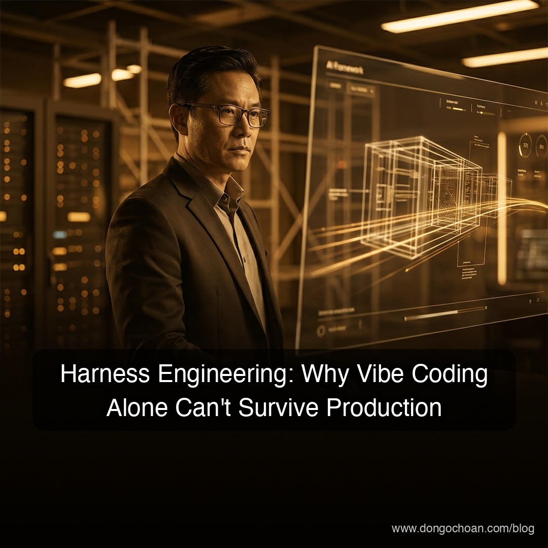 Harness Engineering: Lý Do Vibe Coding Một Mình Không Đủ Để Chạy Production