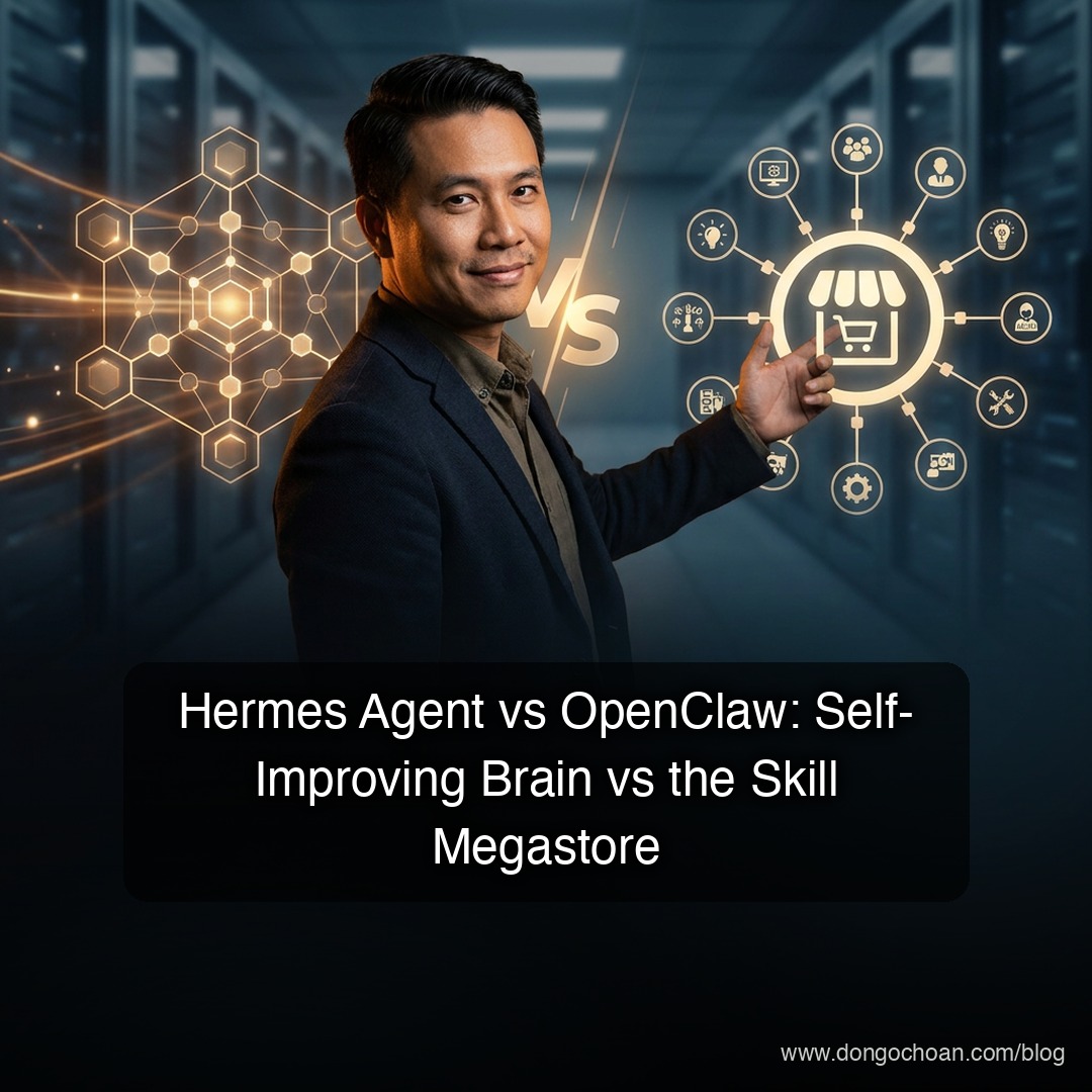 Hermes Agent vs OpenClaw: "Bộ Não Tự Học" Đối Đầu "Đại Siêu Thị Skill"