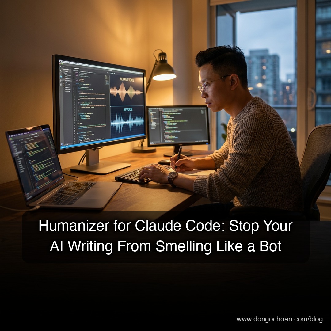 Humanizer: Khiến AI Viết Ra Thứ Không Ngửi "Mùi" Robot