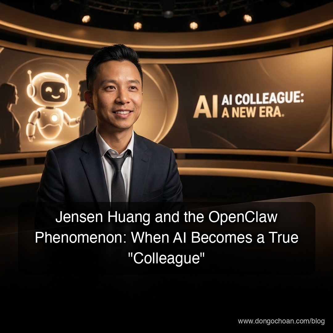 Jensen Huang và Cơn Lốc OpenClaw: Khi AI Không Còn Là Công Cụ Mà Là "Đồng Nghiệp" Thực Thụ