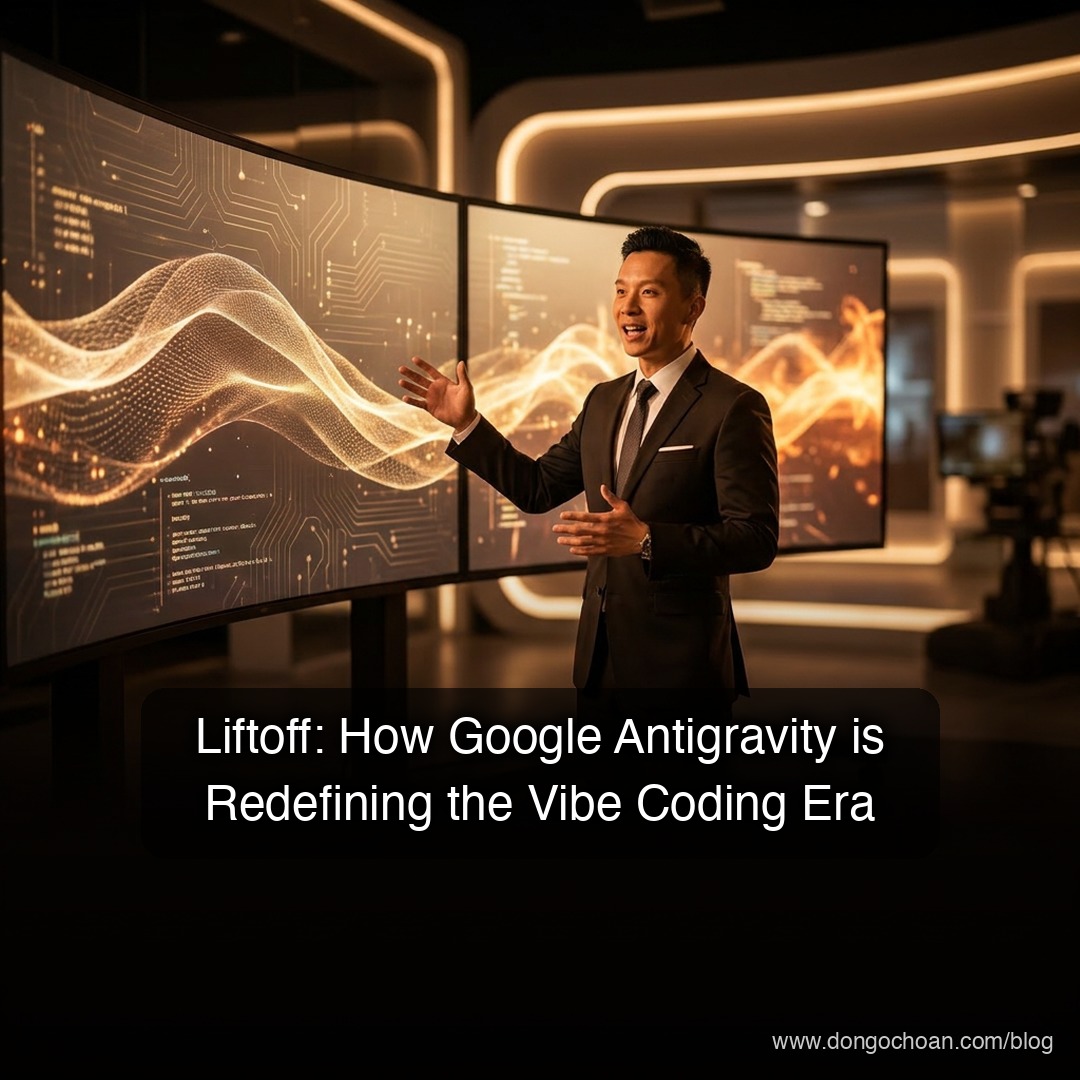 Cất Cánh: Cách Google Antigravity Đang Định Nghĩa Lại Kỷ Nguyên Vibe Coding