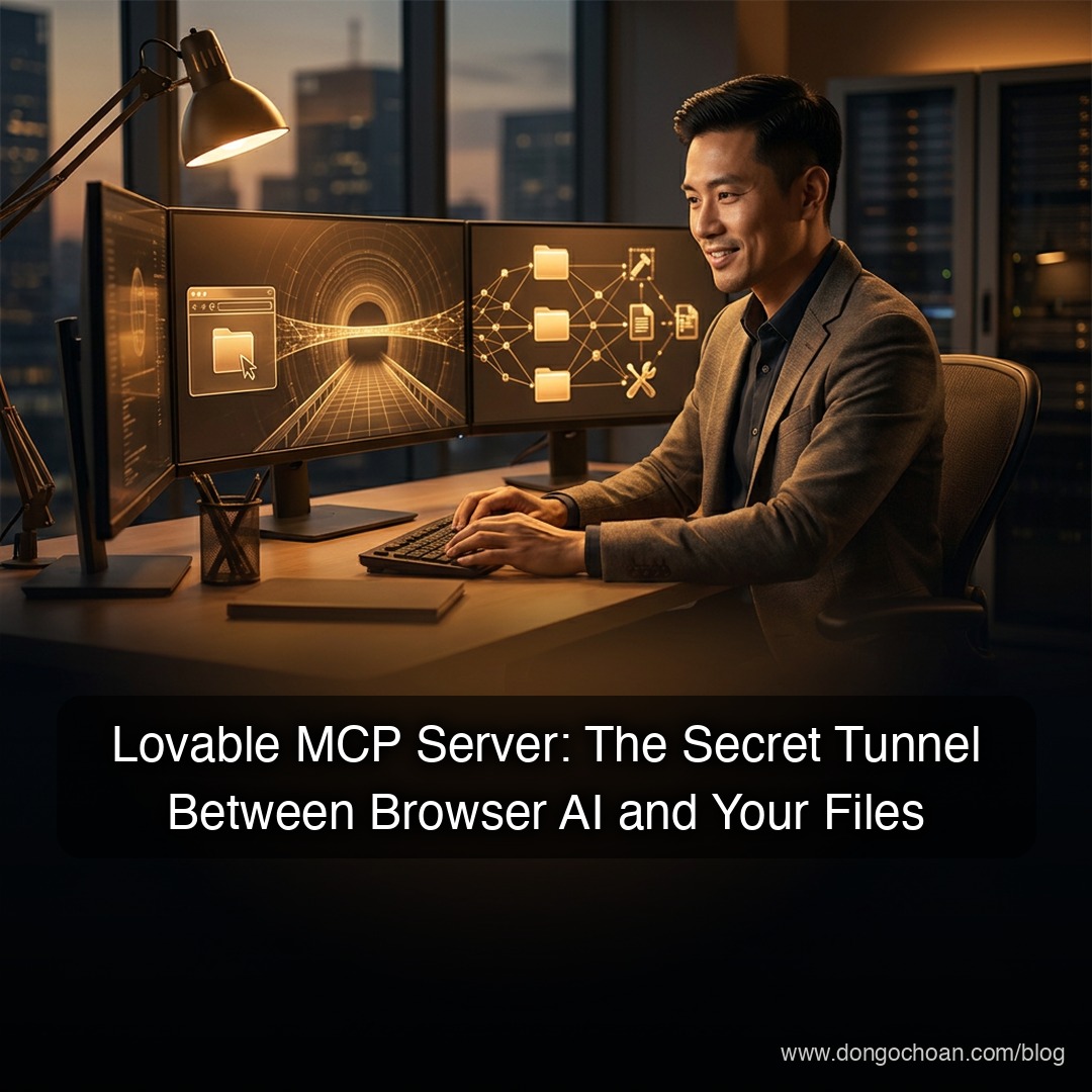 Lovable MCP Server: Đường Hầm Bí Mật Giữa AI Trình Duyệt và Tệp Tin Của Bạn
