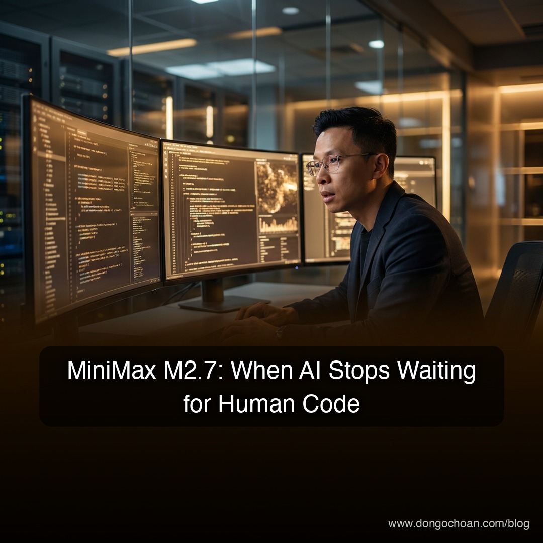 MiniMax M2.7: Khi AI không còn đợi con người "mớm" từng dòng code
