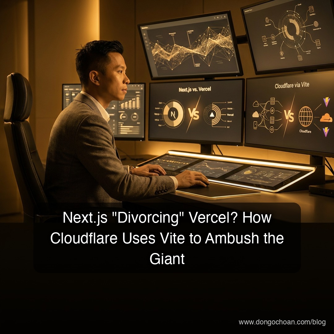 Next.js "Ly Hôn" Vercel? Khi Cloudflare Dùng Vite Để "Đánh Úp" Gã Khổng Lồ