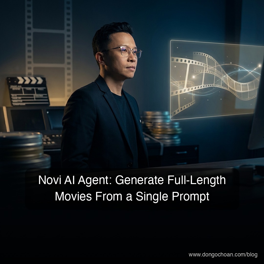 Novi AI Agent & Seedance 2.0: Làm Phim Điện Ảnh Từ A-Z Chỉ Bằng Một Câu Lệnh