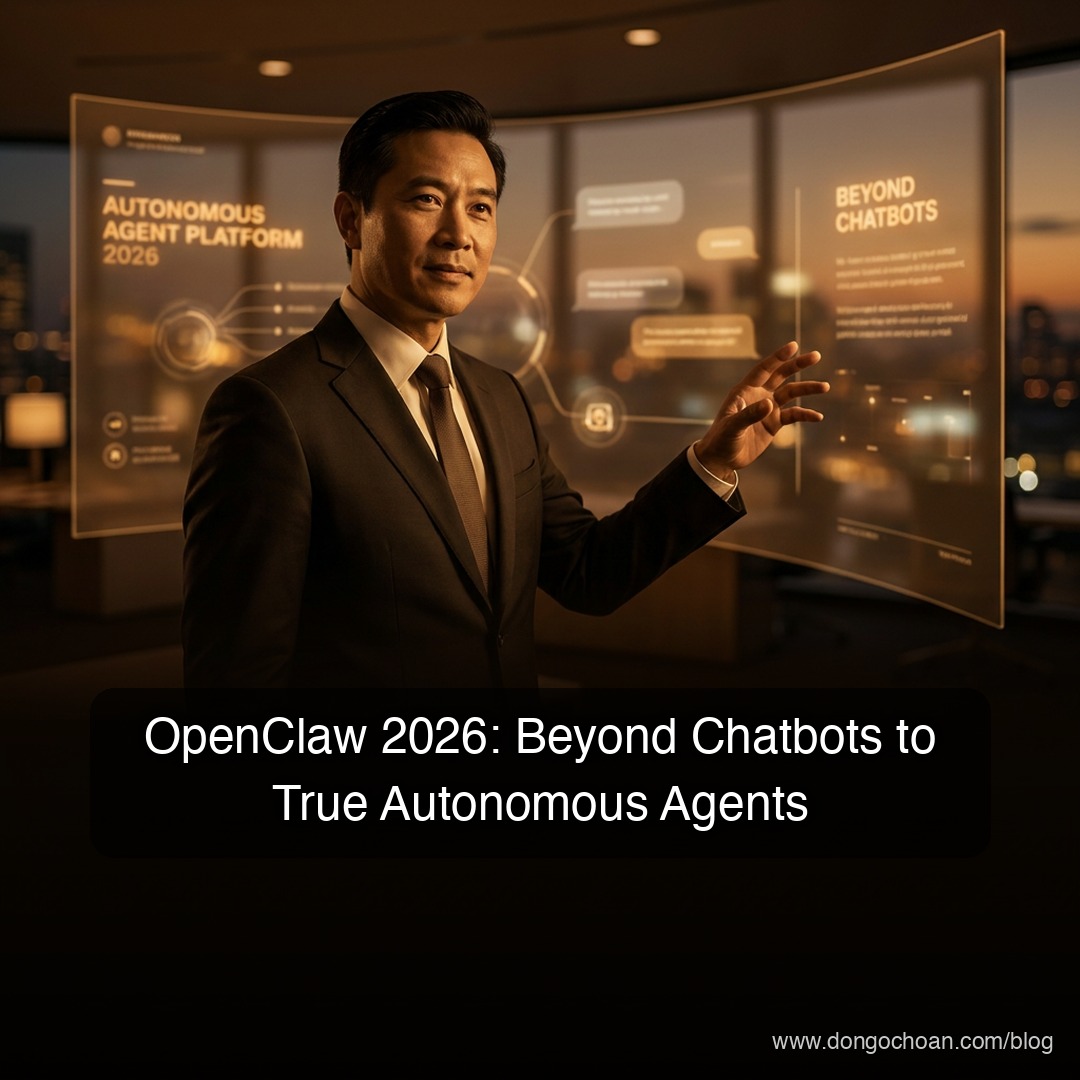 OpenClaw 2026: Không Chỉ Là Chatbot, Đây Là "Đệ Tử Ruột" Thực Thụ
