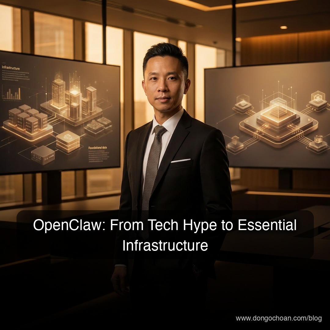 OpenClaw: Từ cơn sốt công nghệ đến hạ tầng thiết yếu