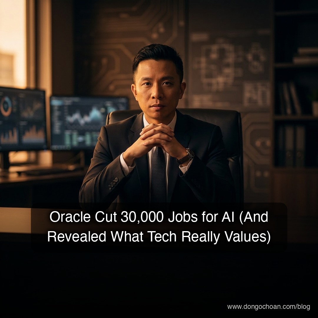 Oracle Cắt 30.000 Việc Làm Cho AI: Sự Thật Khó Chịu Về Ưu Tiên Của Tech
