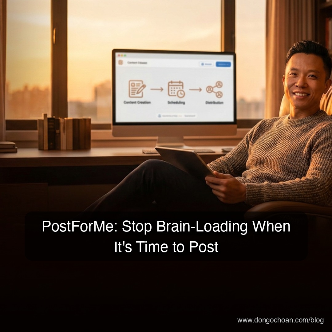 PostForMe: Dừng "Loading 0%" Khi Viết Bài Social