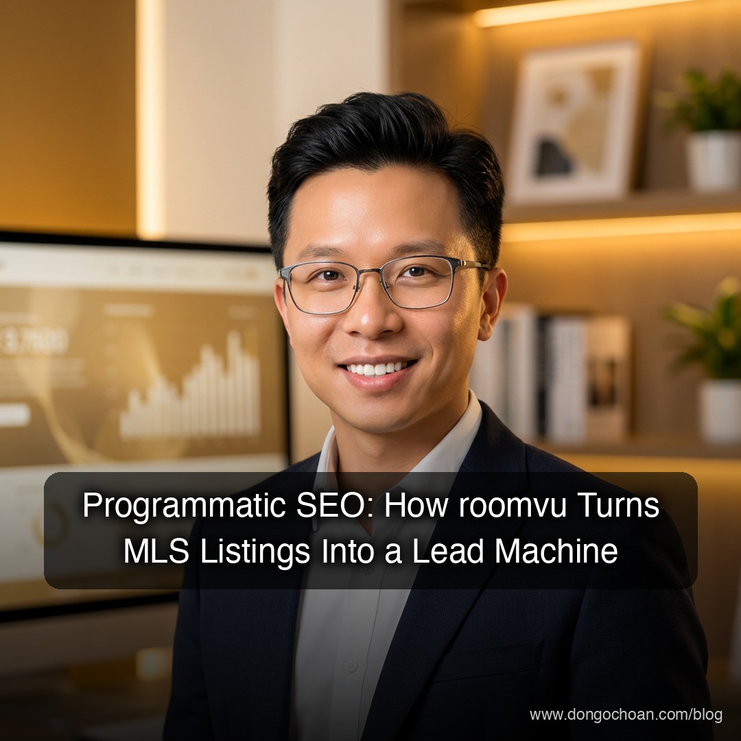 Programmatic SEO: Cách roomvu biến listing MLS thành cỗ máy hút lead
