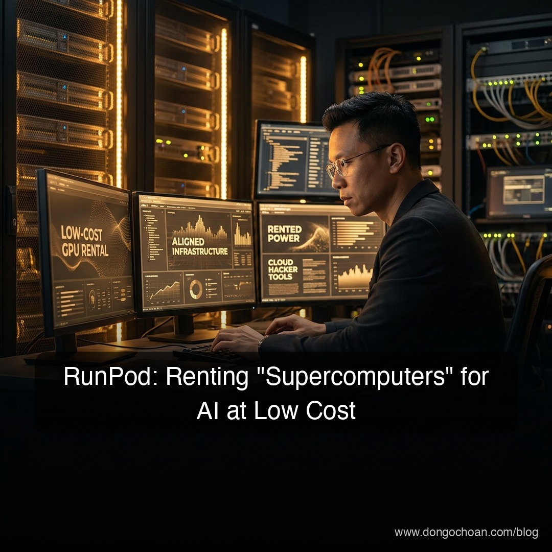 RunPod: Thuê "Siêu Máy Tính" Chạy AI Cực Rẻ