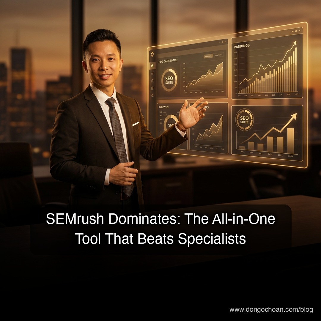 SEMrush Thống Trị: Công Cụ All-in-One Đánh Bại Các Chuyên Gia