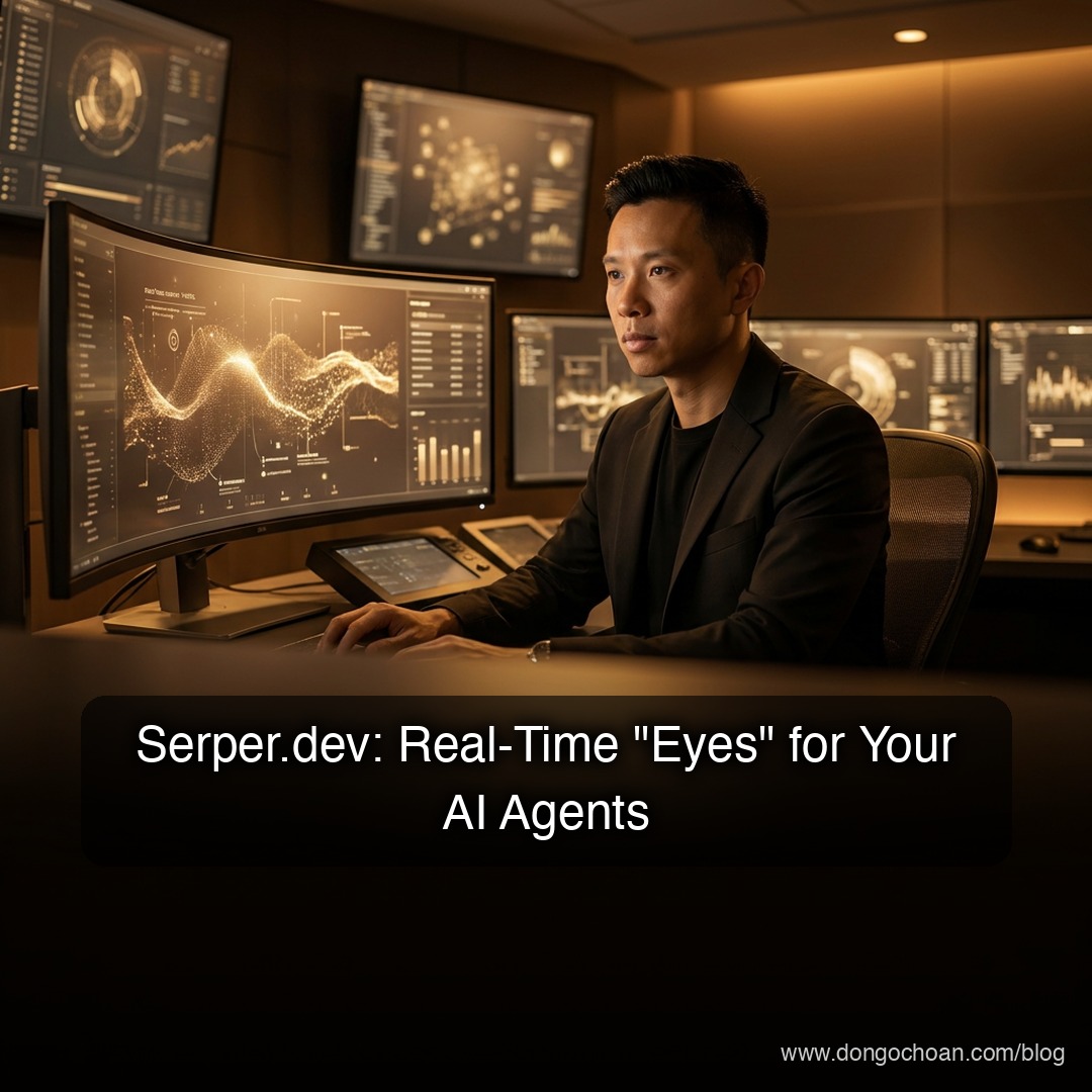 Serper.dev: "Đôi mắt" thực tế cho AI Agents của bạn