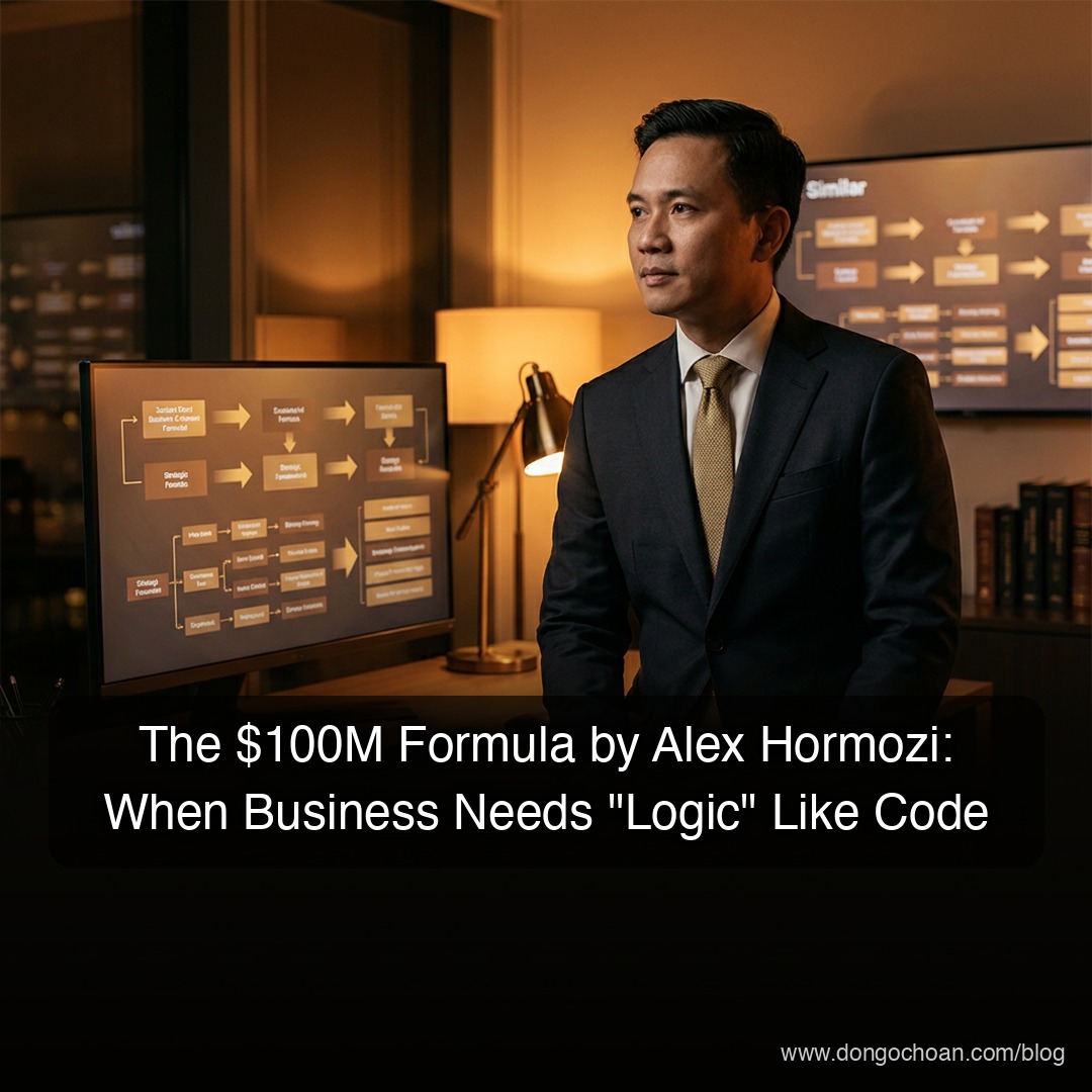 Công thức $100M của Alex Hormozi: Khi Kinh Doanh Cũng Cần "Logic" Như Code