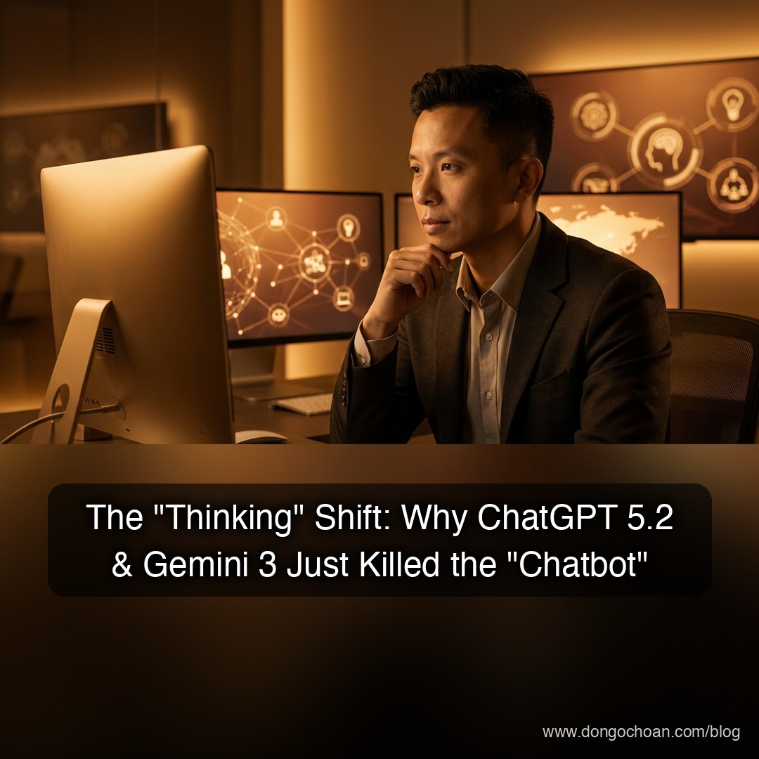 Sự Chuyển Dịch "Suy Nghĩ": Tại Sao ChatGPT 5.2 Và Gemini 3 Vừa Giết Chết "Chatbot"
