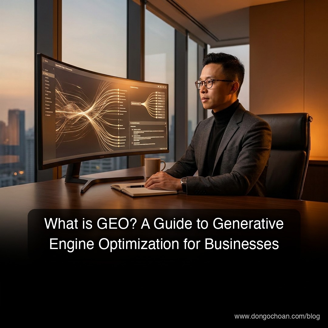 GEO là gì? Hướng dẫn tối ưu hóa công cụ tạo AI cho doanh nghiệp